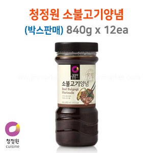 청정원소불고기양념 BOX840g(고기4.2kg용)