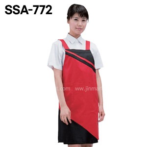위생앞치마 (빨강)SSA-772　